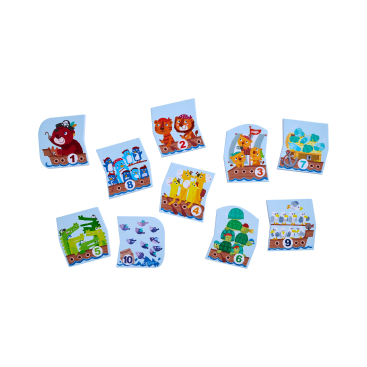 Badespielzeug Zahlenpuzzle