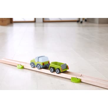 HABA Cars – Geländwagen mit Anhänger