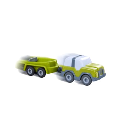 HABA Cars – Geländwagen mit Anhänger