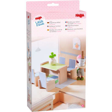 Little Friends – Puppenhaus-Möbel Esszimmer
