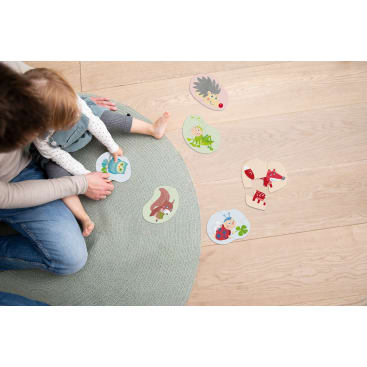 4 erste Puzzles – Tierkinder
