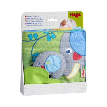 Stoffbuch Elefant Egon
