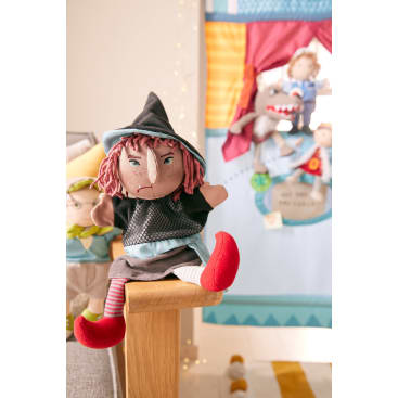Handpuppe Hexe Hella, 39 cm