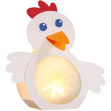 Sachenmacher Mini-Osternest, 1 Tischlicht und 3 Osternester