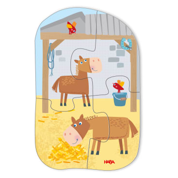 6 erste Puzzles – Bauernhof