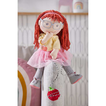 Stoffpuppe Ava, 30 cm