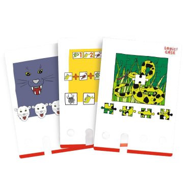 Logic! CASE Extension Set Gefährliche Tiere, Ergänzungskarten