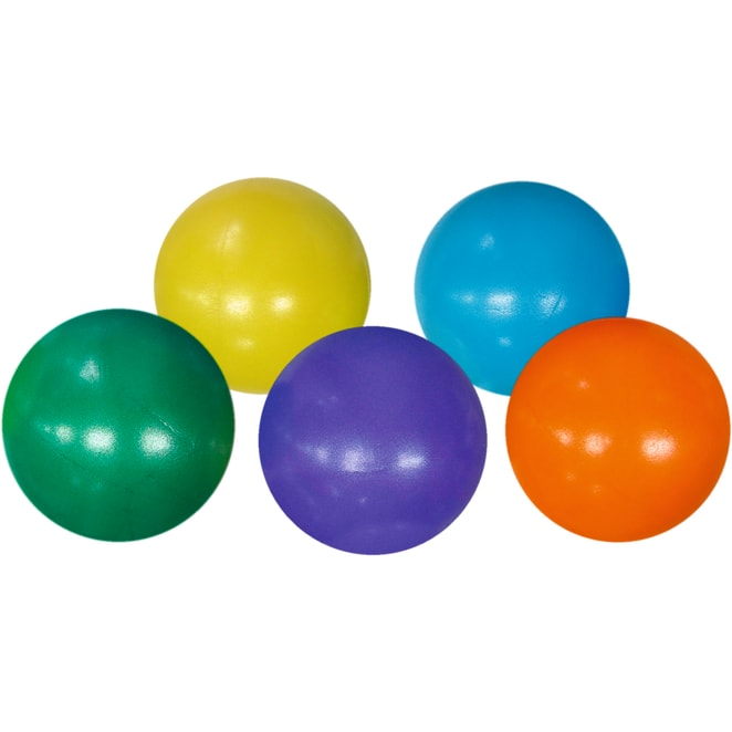 Sprungball-Set bunt, 5 Stück je Ø 25 cm