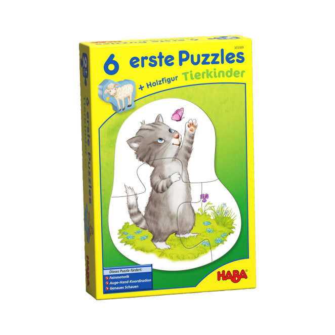 6 premiers puzzles B b s animaux online kaufen HABA PLAY