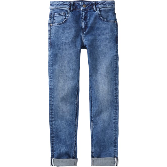 Jeans Basic Slim Fit, 128, blue denim