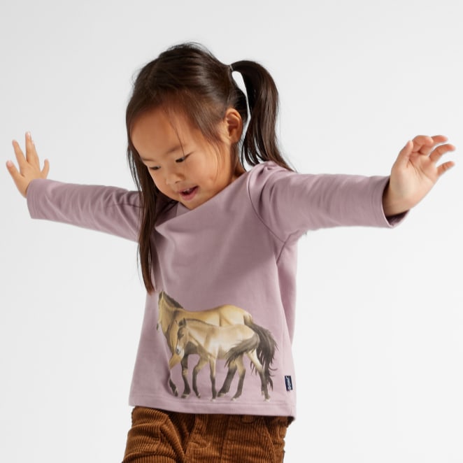 kaufen Kinder JAKO-O Langarmshirt » online Pferd, Säbelzahntiger
