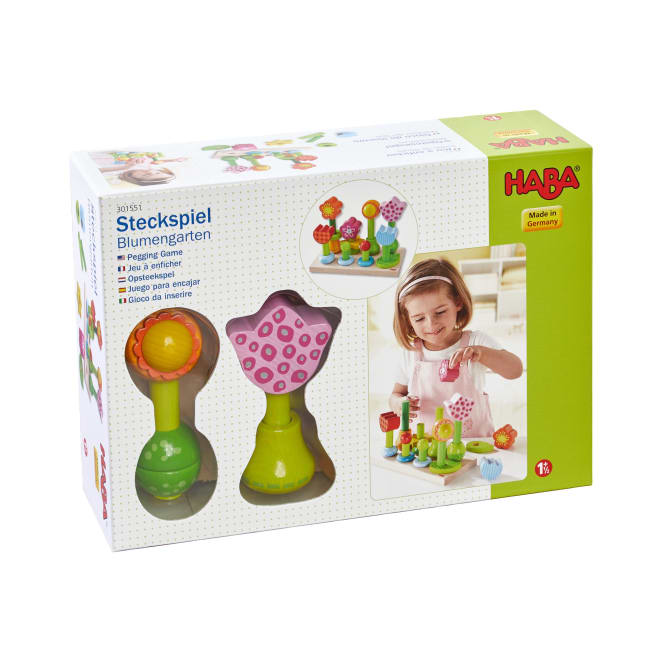 Steckspiel Blumengarten