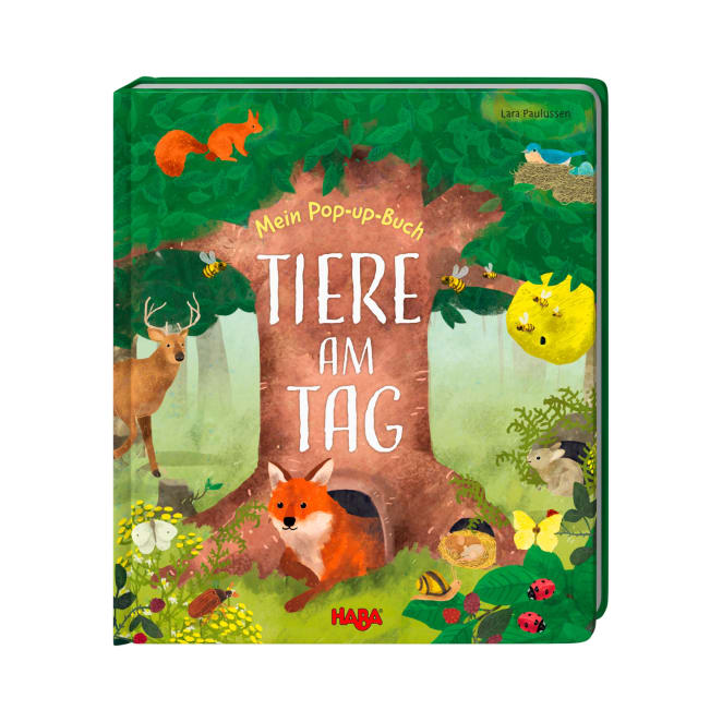Mein Pop-up-Buch – Tiere am Tag
