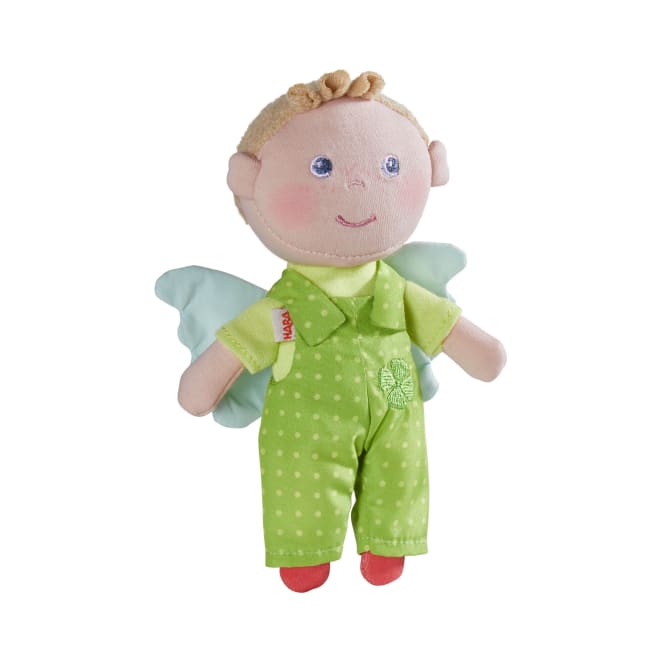 Schutzengelpuppe Lunis, 17 cm, Stoffpuppe mit Flügel