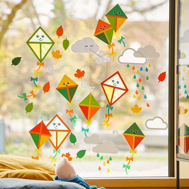 Sachenmacher Bastelset Fensterbild Drachen