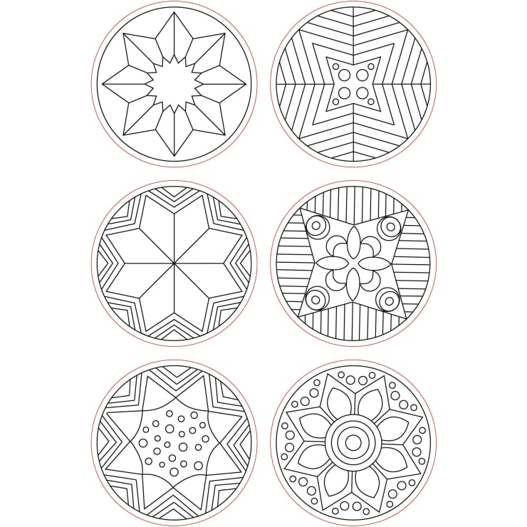 Mandala Stamps