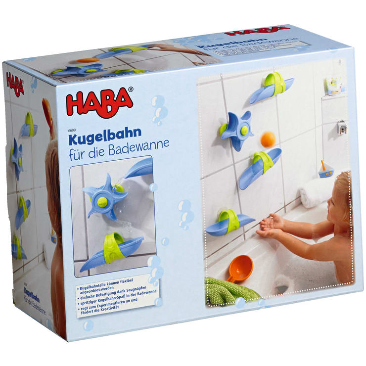 Kugelbahn Badewanne