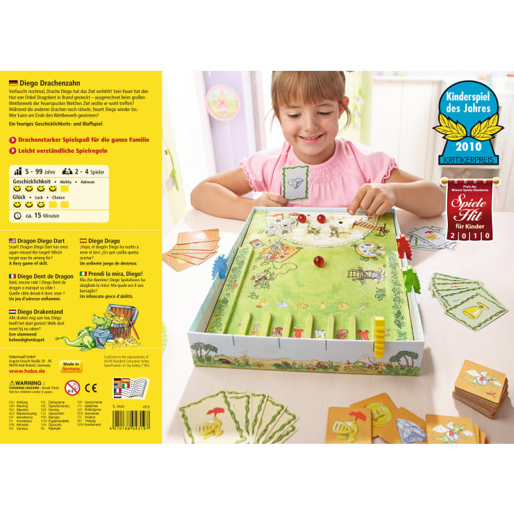 Diego Drachenzahn (Kinderspiel des Jahres 2010)