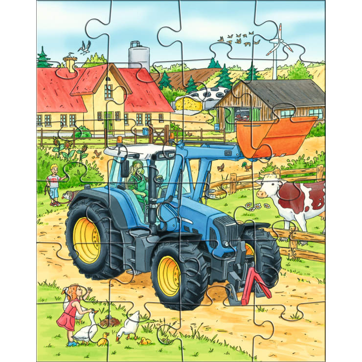 Puzzles Tractor and Co.