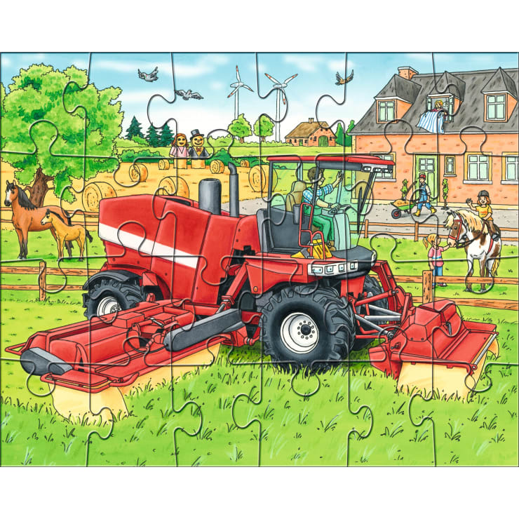 Puzzles Tractor and Co.