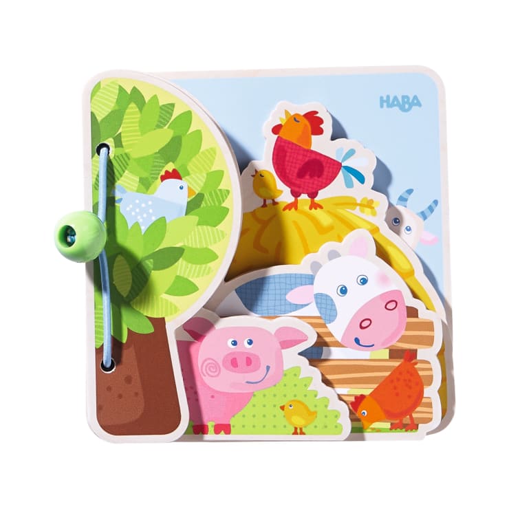Baby book Farm Friends