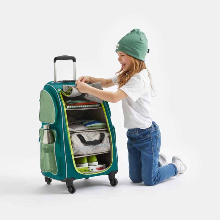 Kinder-Schranktrolley, 4 Rollen