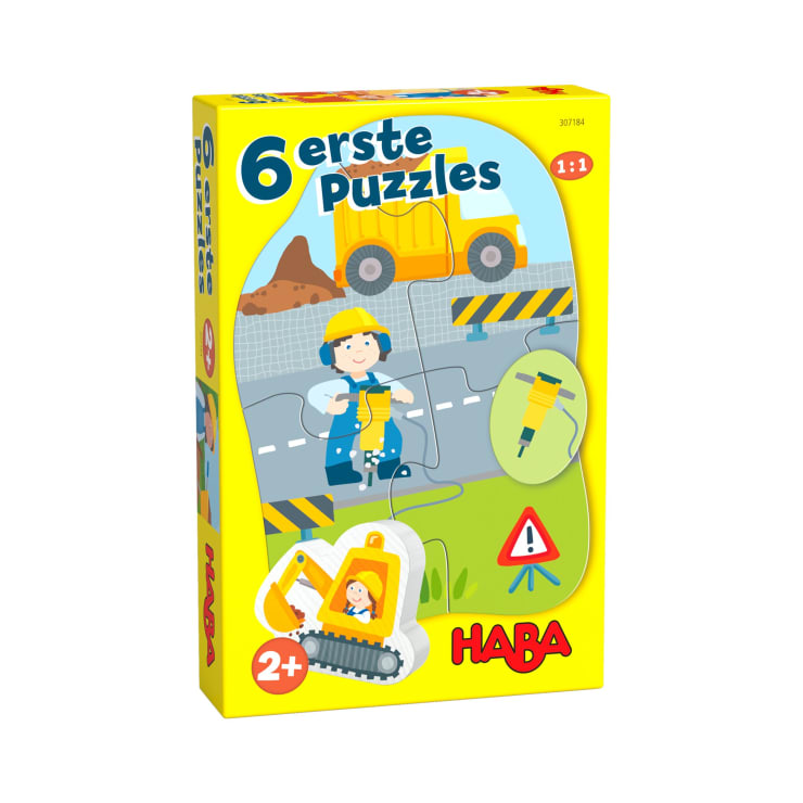 6 erste Puzzles – Baustelle
