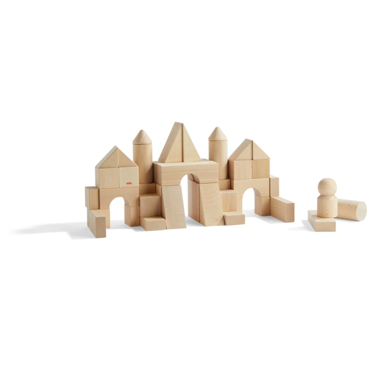 Basic Building Blocks Natural, Medium Set