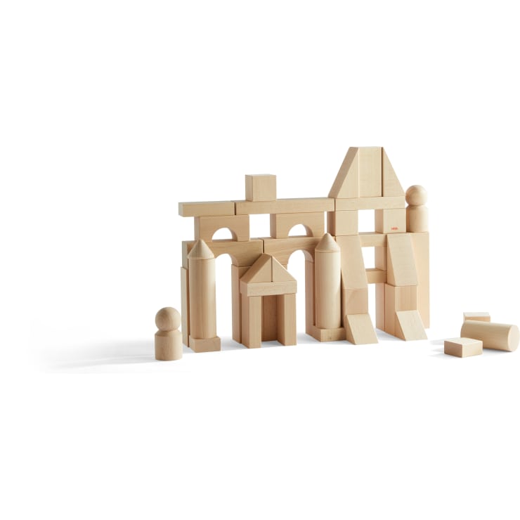 Basic Building Blocks Natural, Medium Set