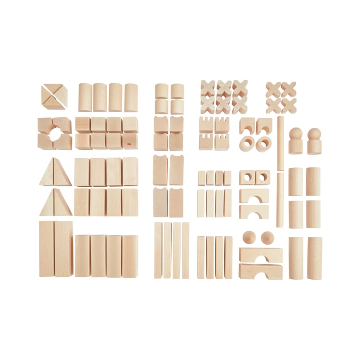 Basic Building Blocks Natural, Large Set