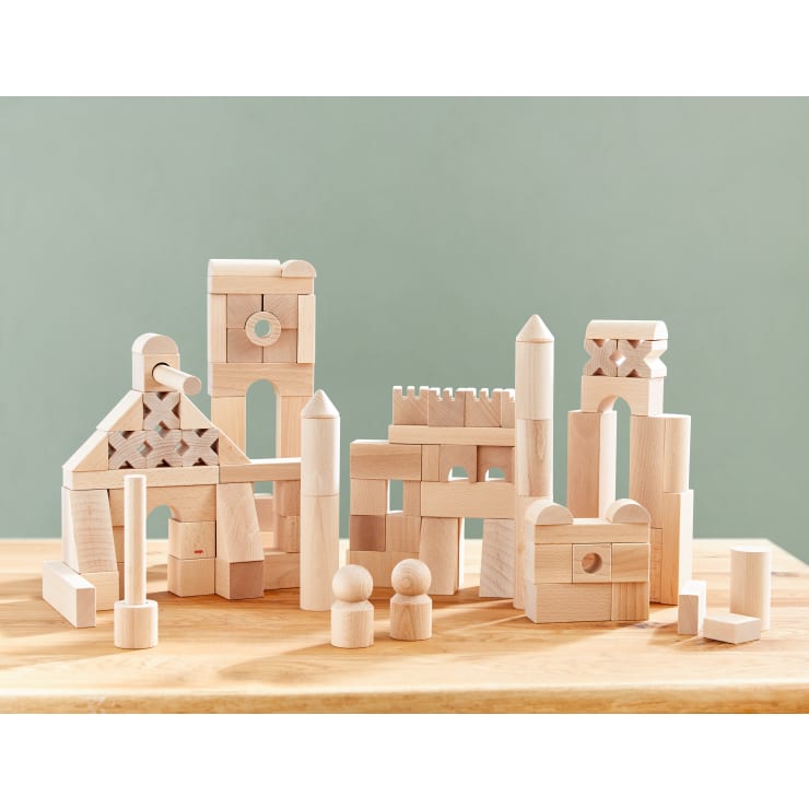 Basic Building Blocks Natural, Large Set