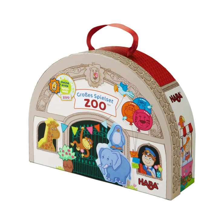Großes Spielset Im Zoo