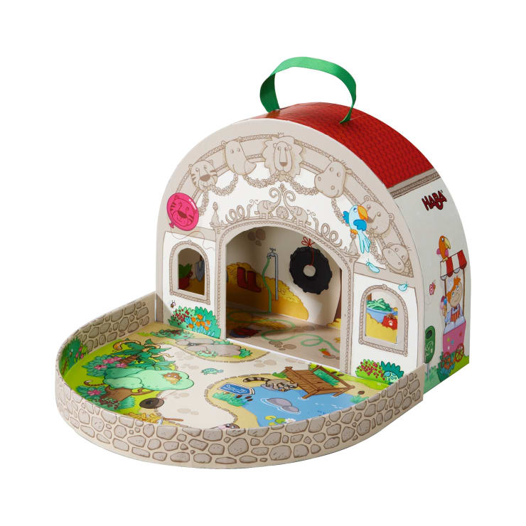 Großes Spielset Im Zoo