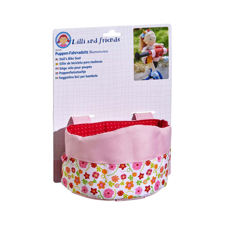 Doll’s Bike Seat Flower Meadow