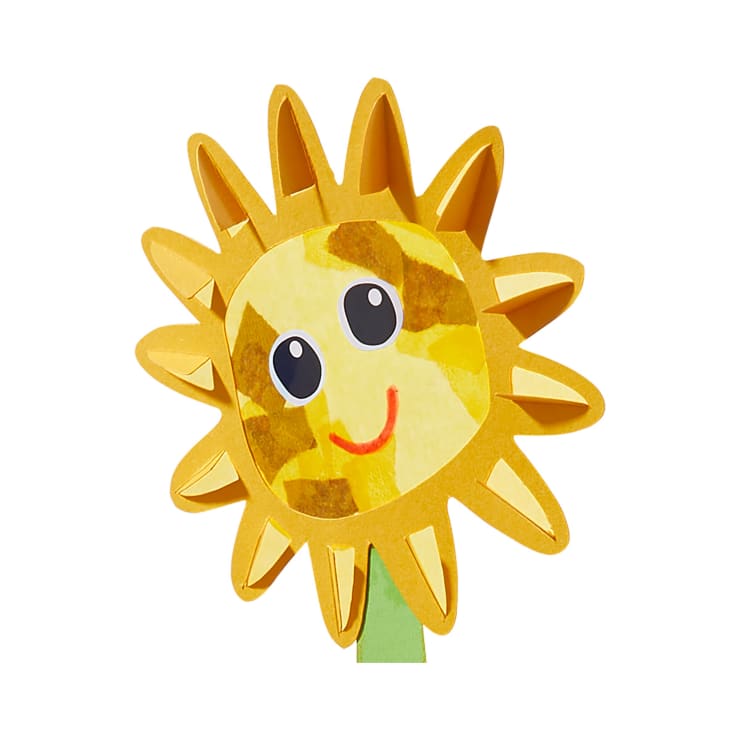 Sachenmacher 3-D-Fensterbild Sonnenblume
