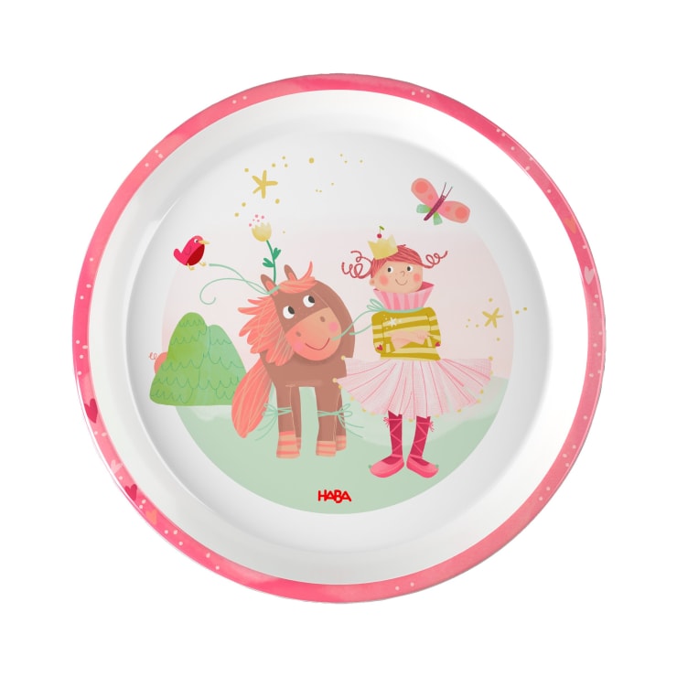 Teller Prinzessin & Pferd