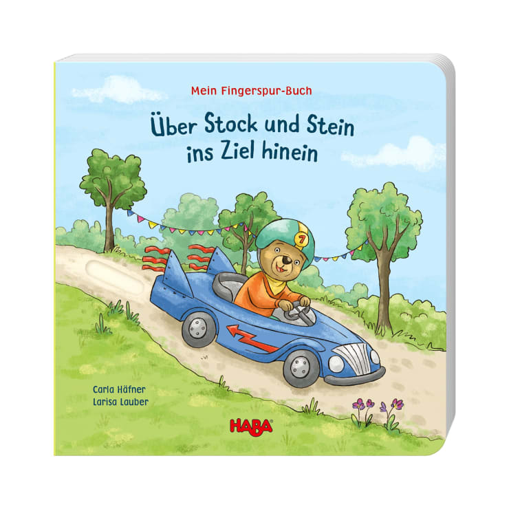 Mein Fingerspur-Buch – Über Stock und Stein ins Ziel hinein