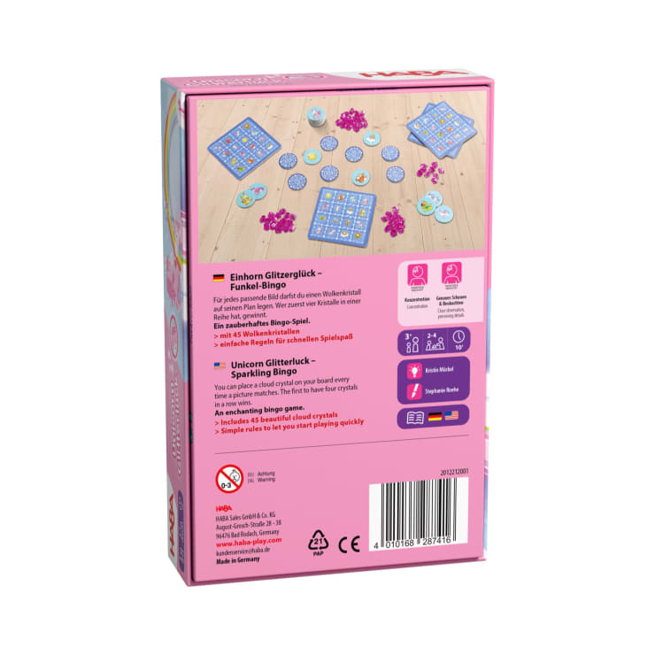 Unicorn Glitterluck – Sparkling Bingo