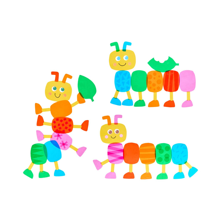 Craft Set – Caterpillars Window Picture