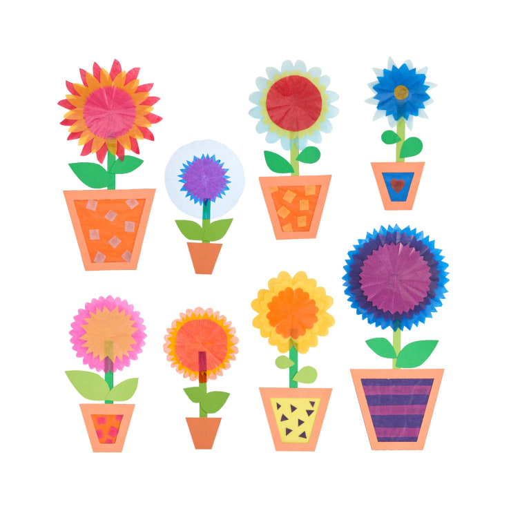 Craft Set – Flower Pots Window Picture