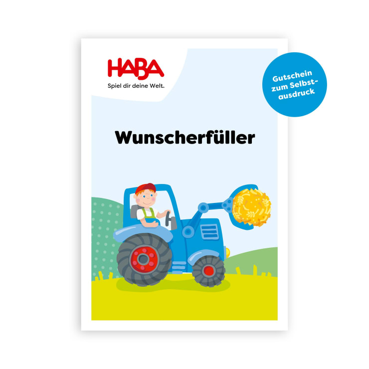 Gutschein Wunscherfüller Traktor