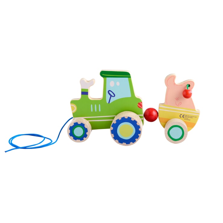 Ziehfigur Traktor