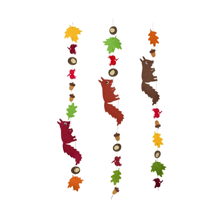 Sachenmacher Erstes Fädeln Filzgirlande Eichhörnchen, ab 3 J.