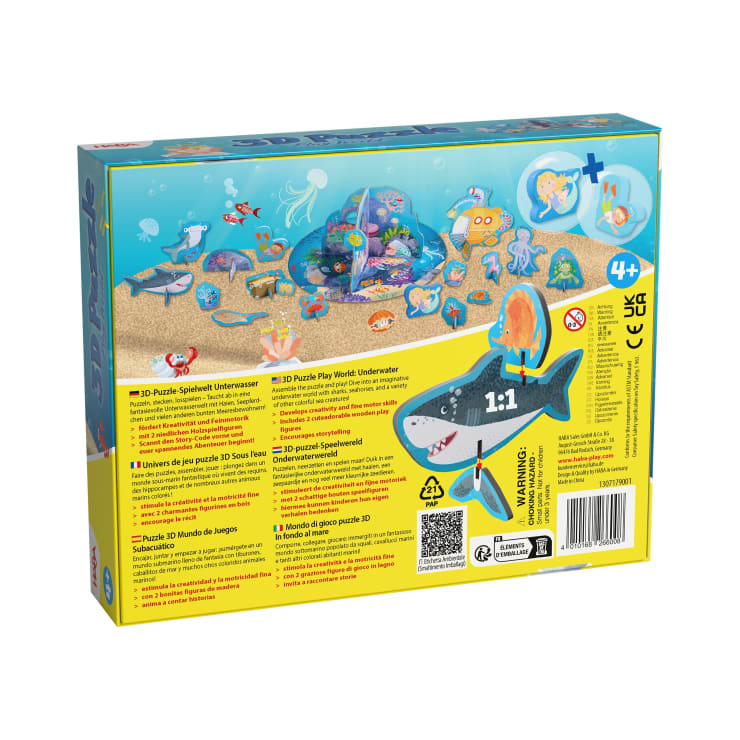 3D Puzzle Play World: Underwater