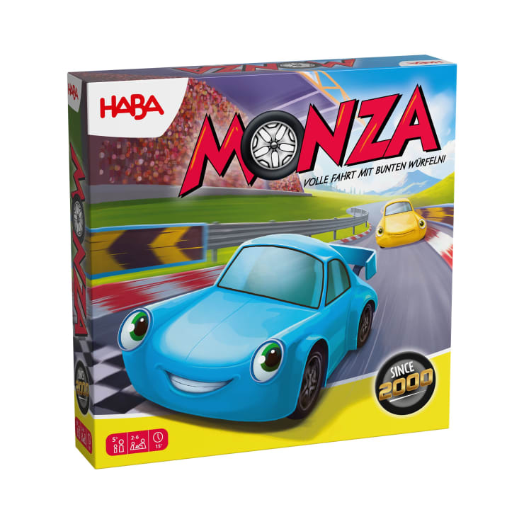 Monza, Autorennspiel, ab 5 Jahren, Neuauflage