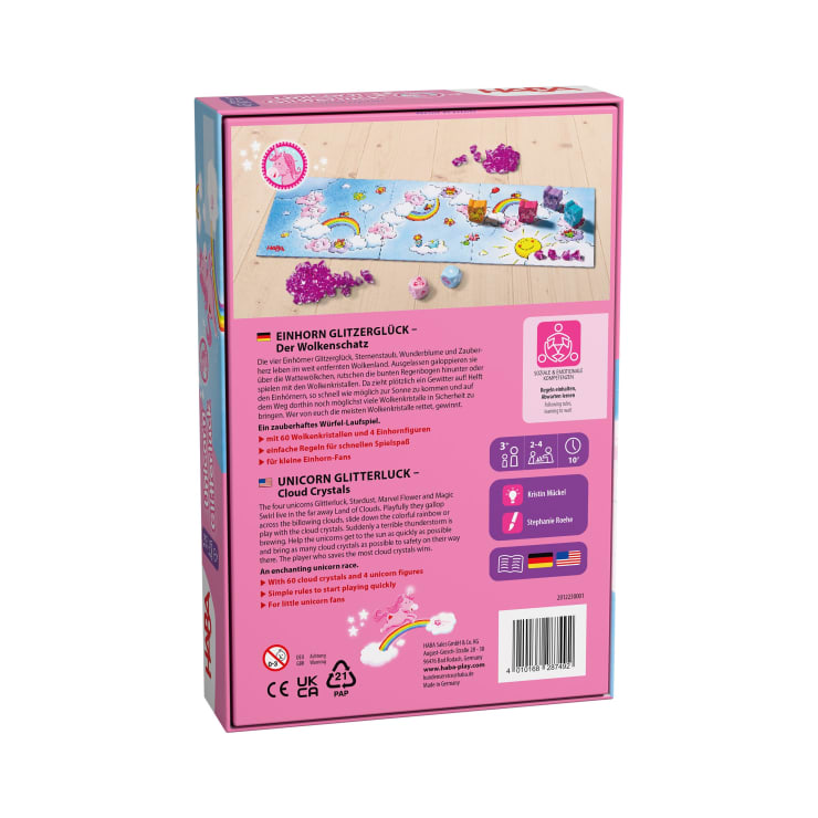Einhorn Glitzerglück – Der Wolkenschatz