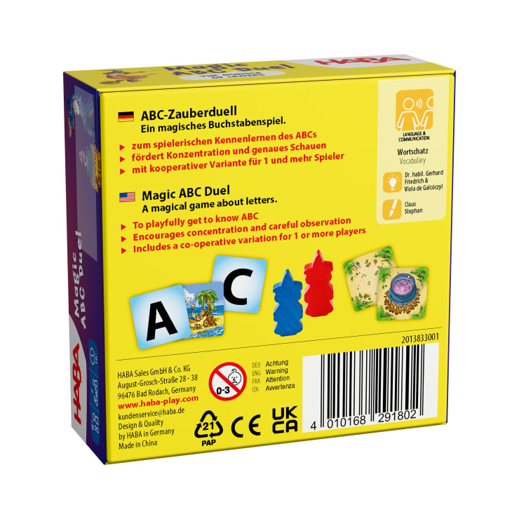 ABC-Zauberduell, Buchstabenspiel, ab 6 Jahren