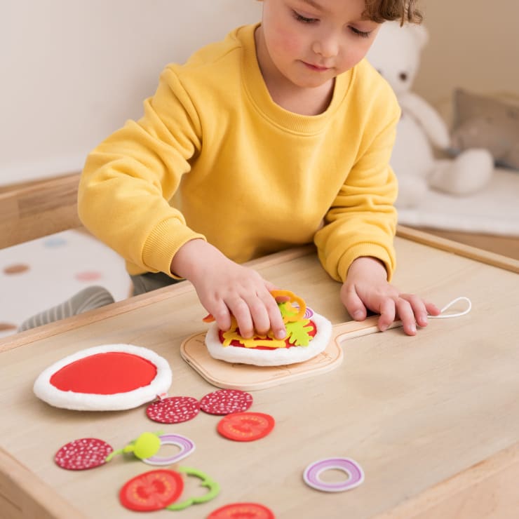Creative Play – Pizza Set with Pizza Board