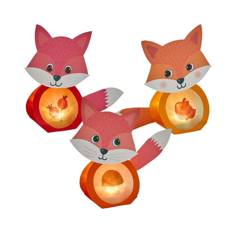 Craft Set - First Gluing Fox Mini Lights