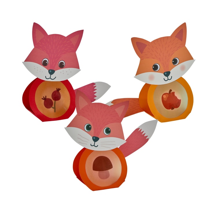 Craft Set - First Gluing Fox Mini Lights